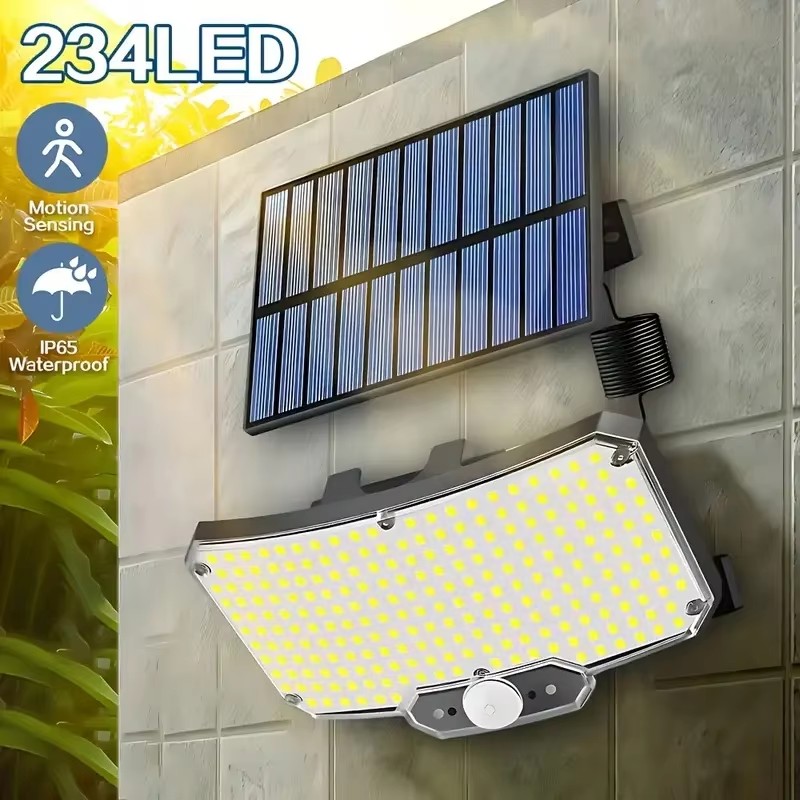 Outdoor Lighting Garden - Luzes Solares Externas 234LED com Sensor