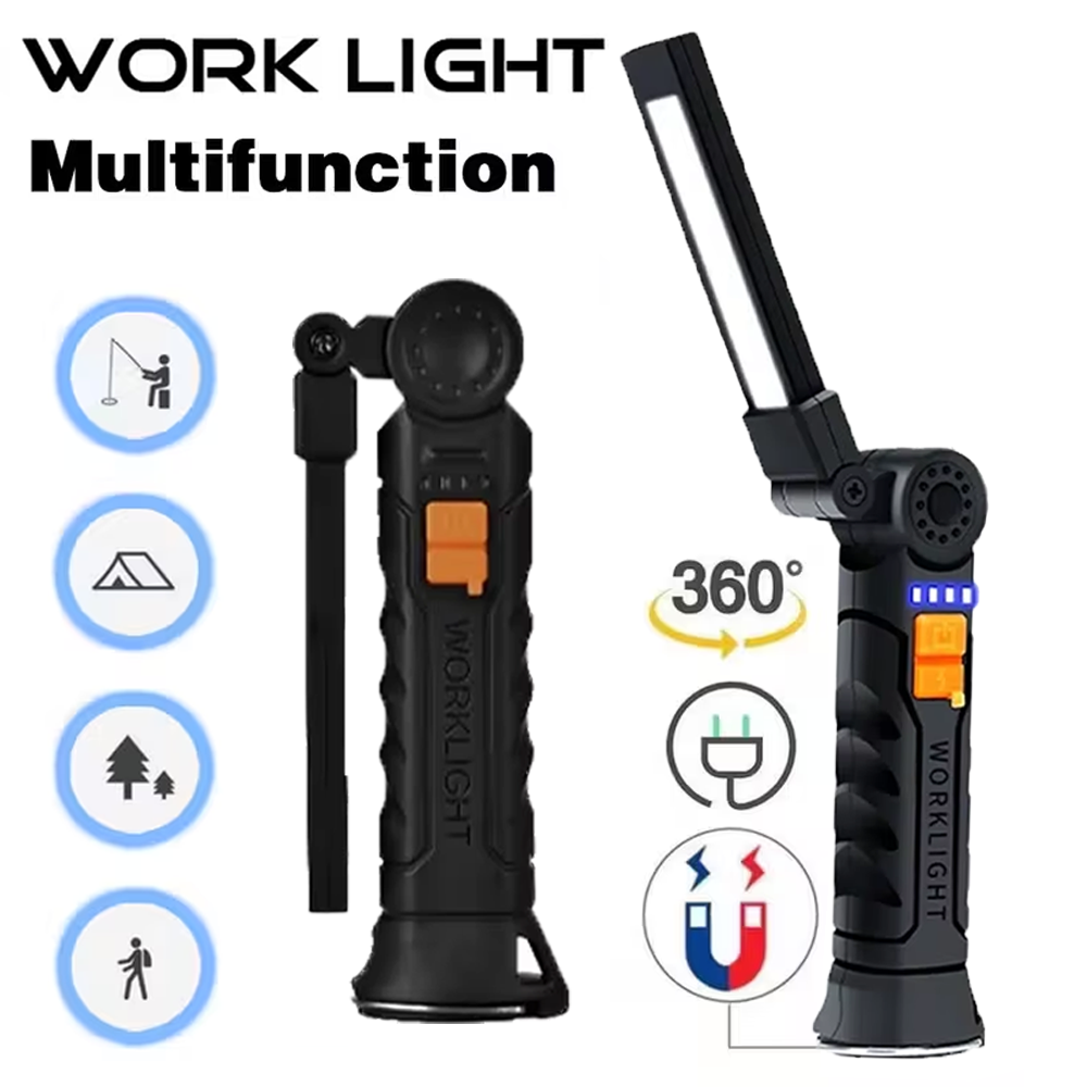 Outdoor Lighting Bollards - Lanterna portátil cob led recarregável usb
