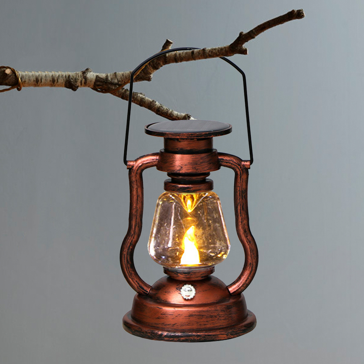 Outdoor Lighting Wire - Luz de Ambiente Retro LED Solar,