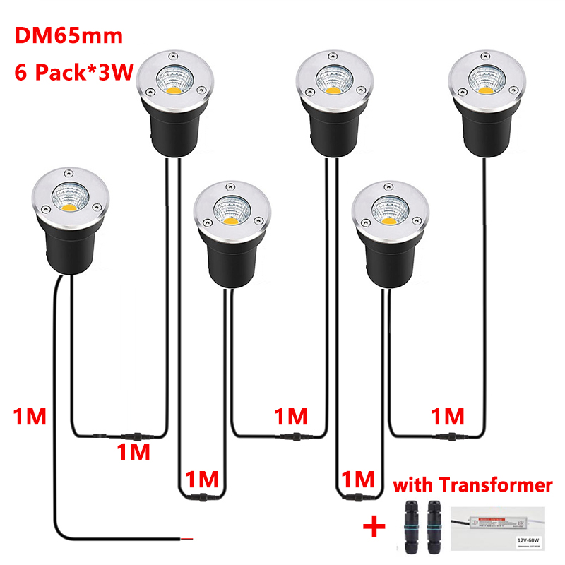 Outdoor Lighting Voltage - Luz LED Enterrada à Prova d'Água