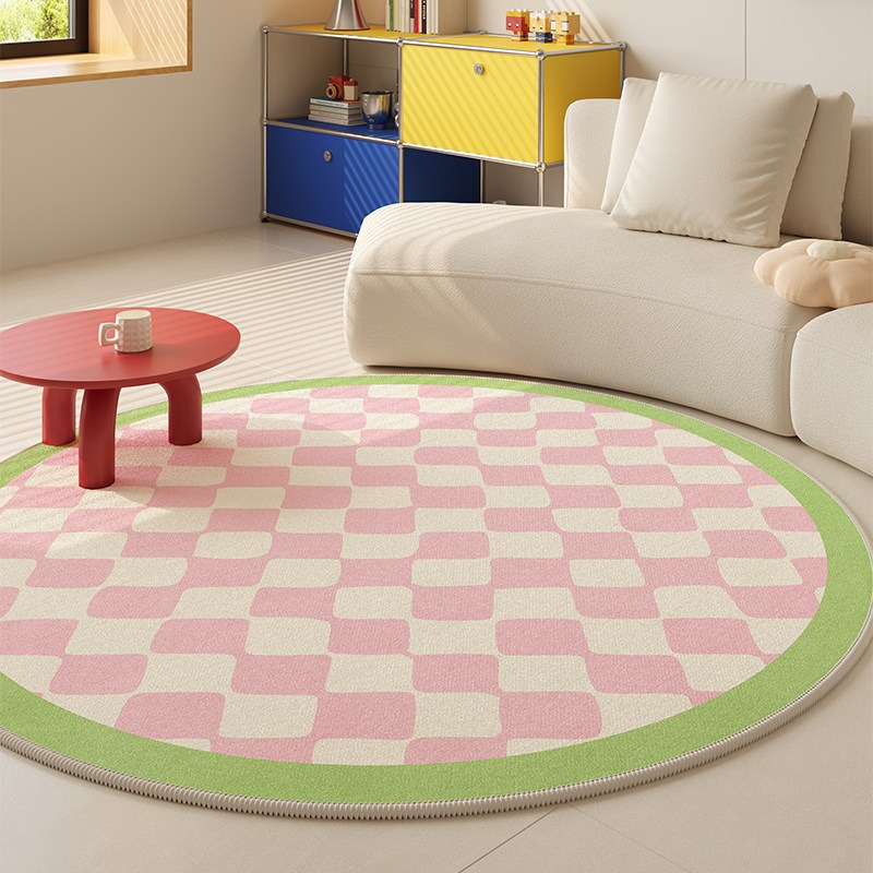 Outdoor Lighting Online - Tapetes Redondos em Cores Macaron com