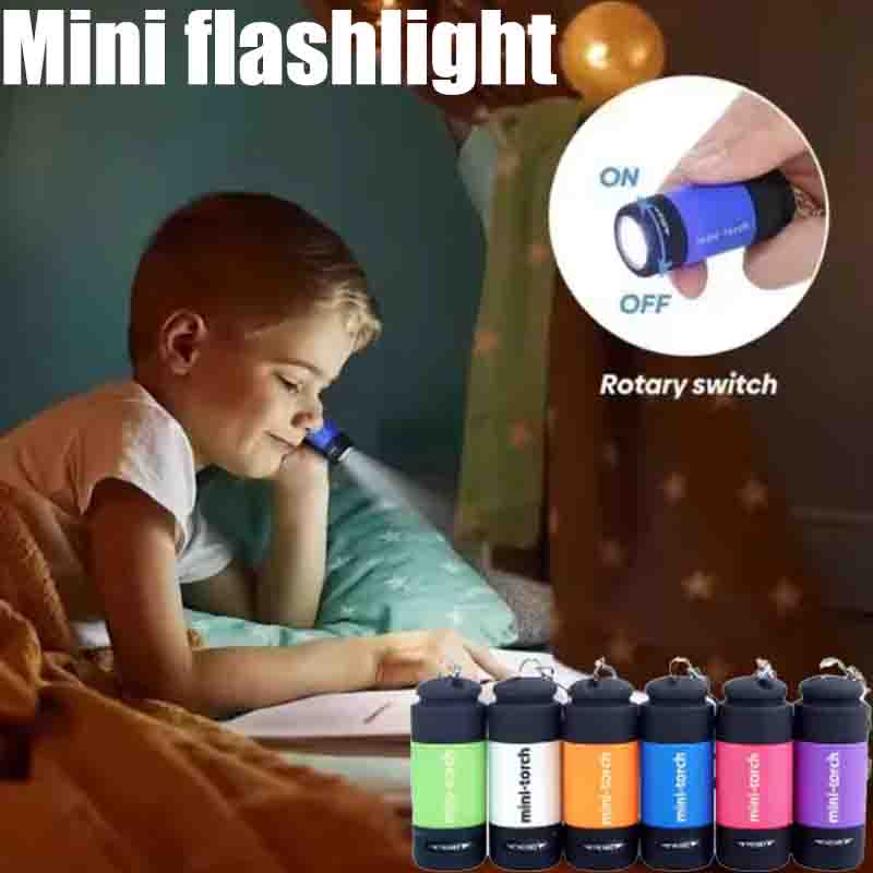 Outdoor Lighting Lumen - Lanterna Mini Recarregável USB para Camping,