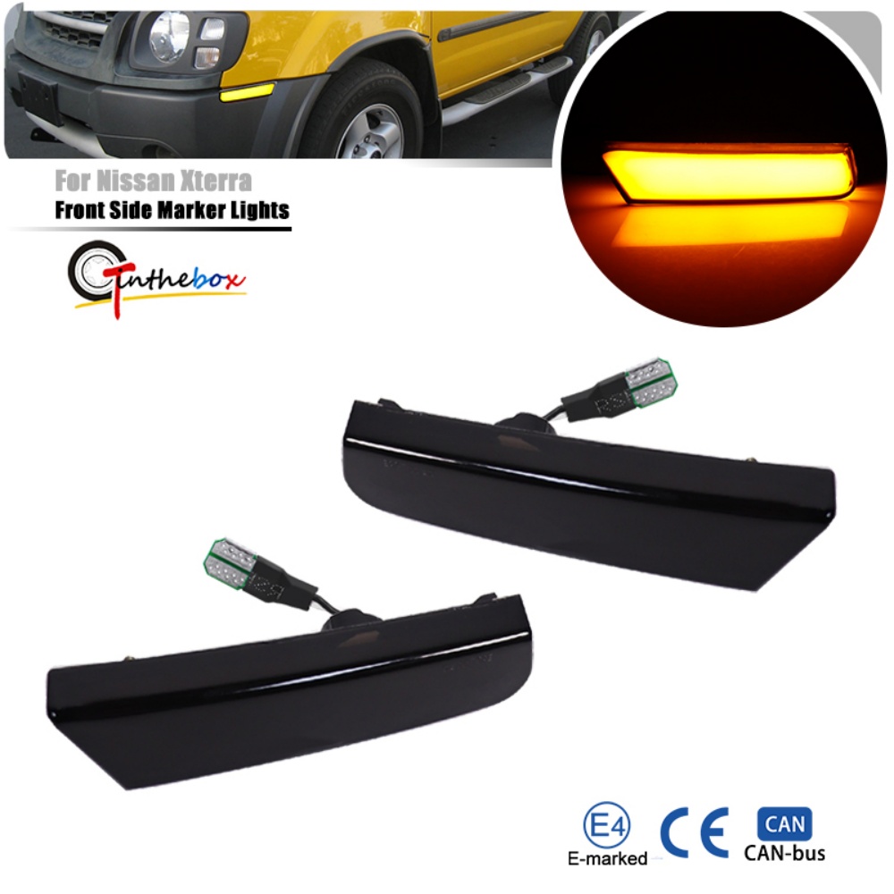 Outdoor Lighting Yellow - Gtinthebox âmbar amarelo led fender dianteiro
