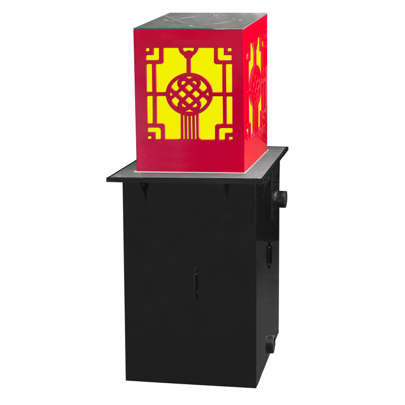 Outdoor Lighting Bollards - Luminária de Jardim LED Redonda Moderna