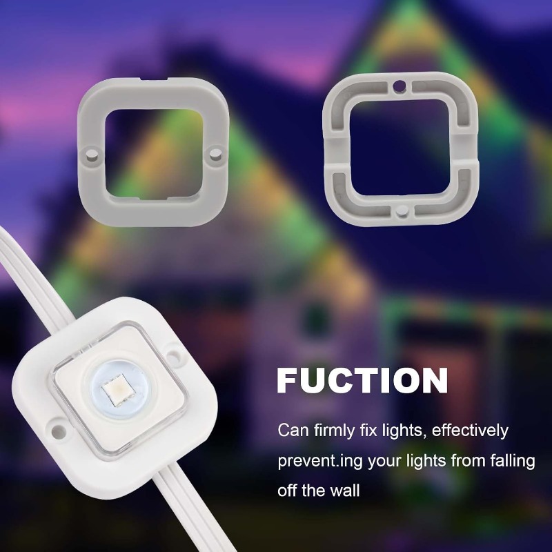Outdoor Lighting Govee - 28/45/68 peças de clipes de luz