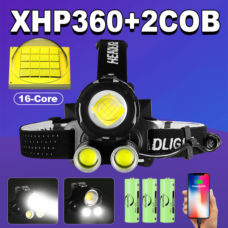 Outdoor Lighting At Lowe'S - Lanterna de cabeça LED XHP360 mais