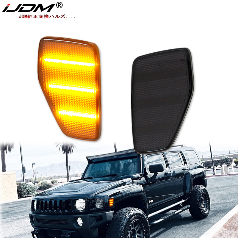 Outdoor Lighting Yellow - Luzes de Marcador Lateral LED Triplo