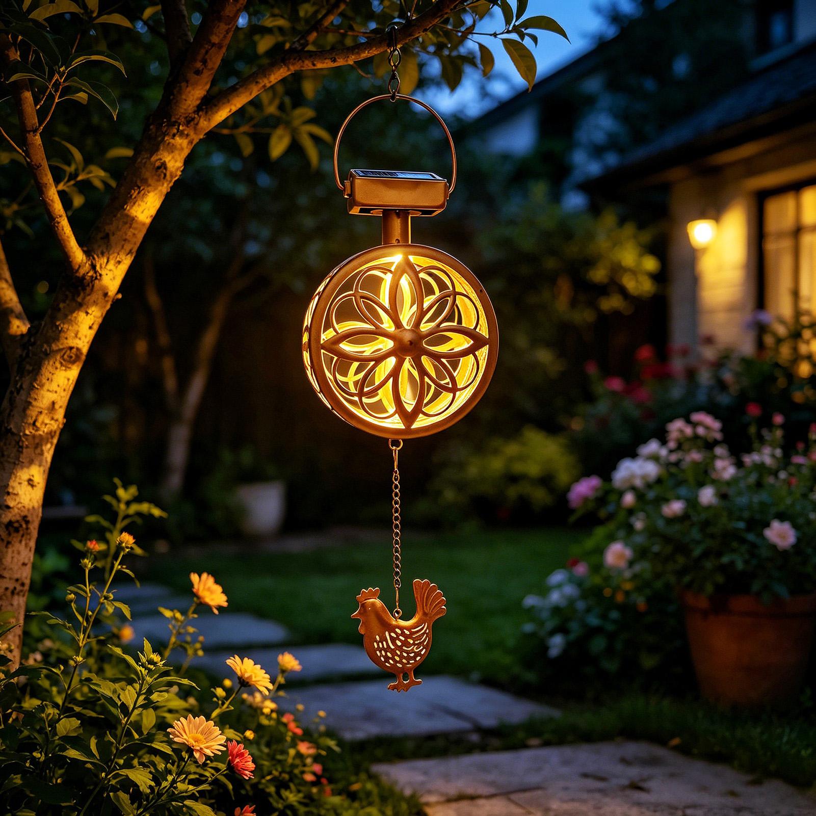 Luminária Solar Pendente para  - Outdoor Lighting Yellow avaliação e preço
