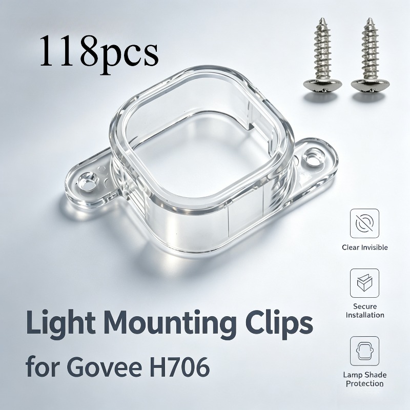 118 peças de clipes de luz LED - Outdoor Lighting Govee avaliação e preço