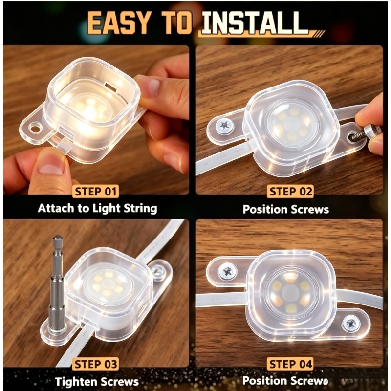 118 peças de clipes de luz LED - Outdoor Lighting Govee avaliação e preço