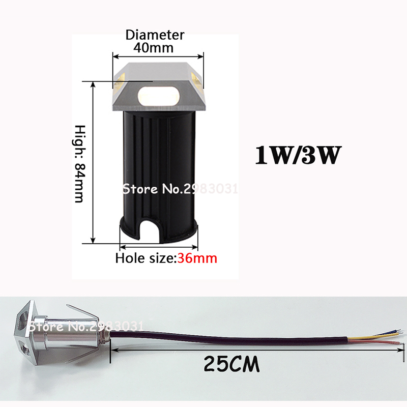 Lâmpada para iluminação ip67,  - Deck Step Light avaliação e preço