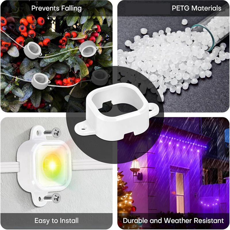 65 peças de suportes de montag - Outdoor Lighting Govee avaliação e preço