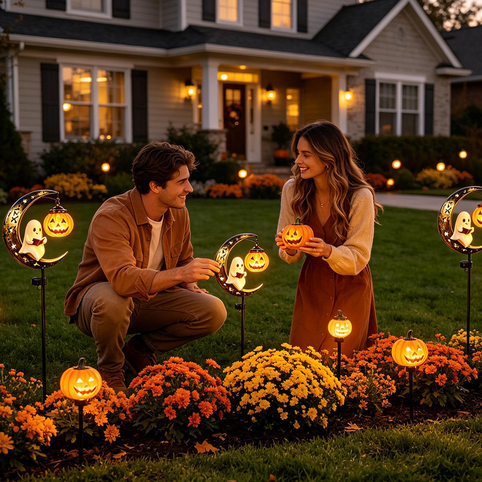 Luz de Jardim de Halloween em  - Solar Path Light avaliação e preço
