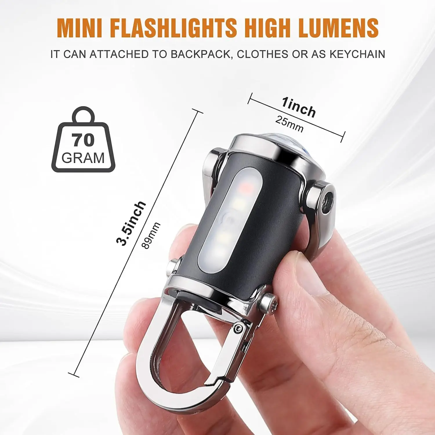 Mini chaveiro lanterna recarre - Outdoor Lighting Lumen avaliação e preço