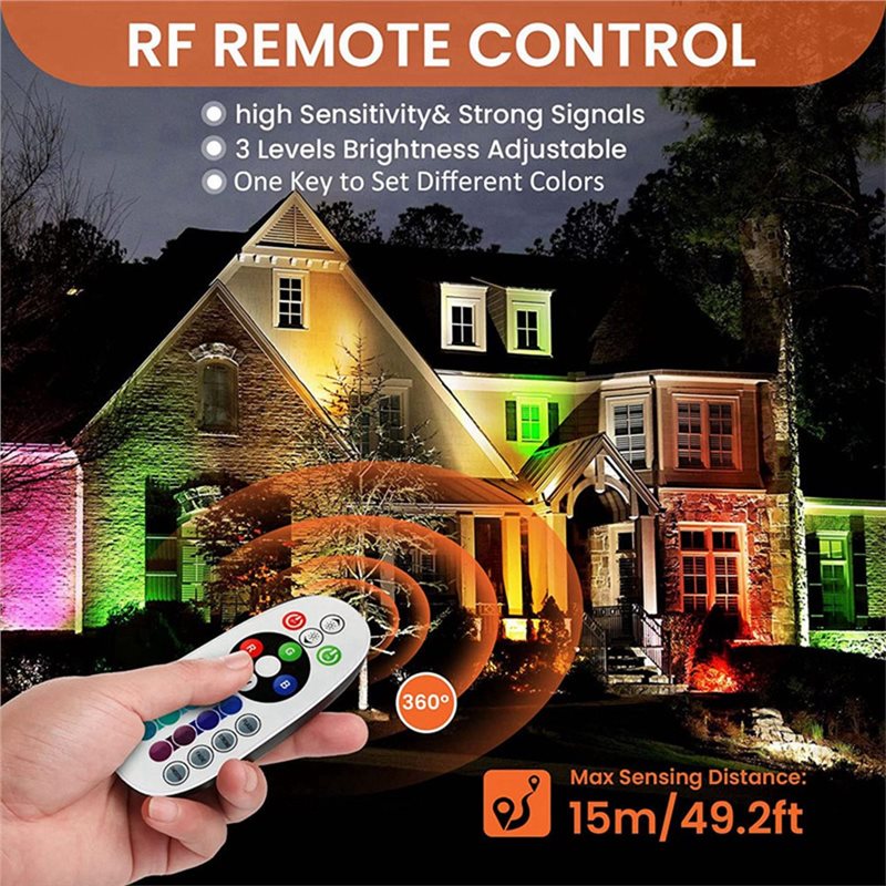 A01F-Outdoor 12V RGBW na luz à - Outdoor Lighting Voltage avaliação e preço