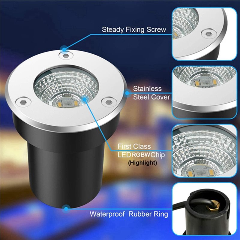 A01F-Outdoor 12V RGBW na luz à - Outdoor Lighting Voltage avaliação e preço