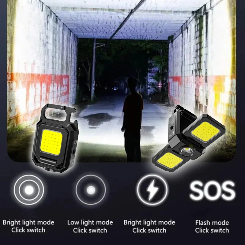 Mini lanterna led dobrável edc - Outdoor Lighting At Lowe'S avaliação e preço