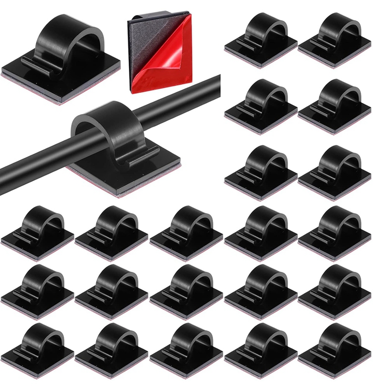 50 pçs mini clipes de cabo gan - Outdoor Lighting Hooks avaliação e preço