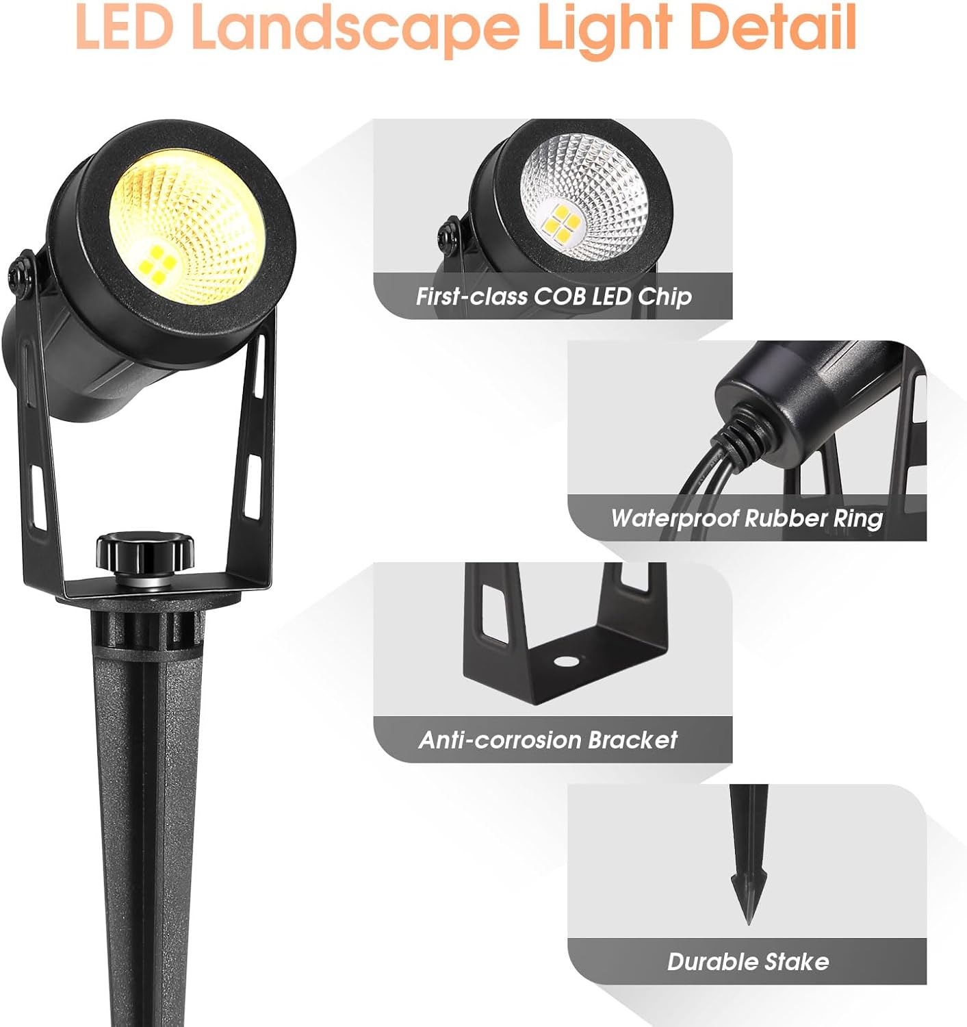 Luzes de paisagem de baixa ten - Outdoor Lighting Voltage avaliação e preço