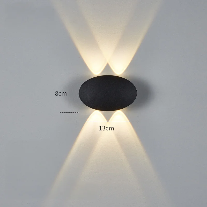 Luminária de Parede LED Oval M - Outdoor Lighting Voltage avaliação e preço