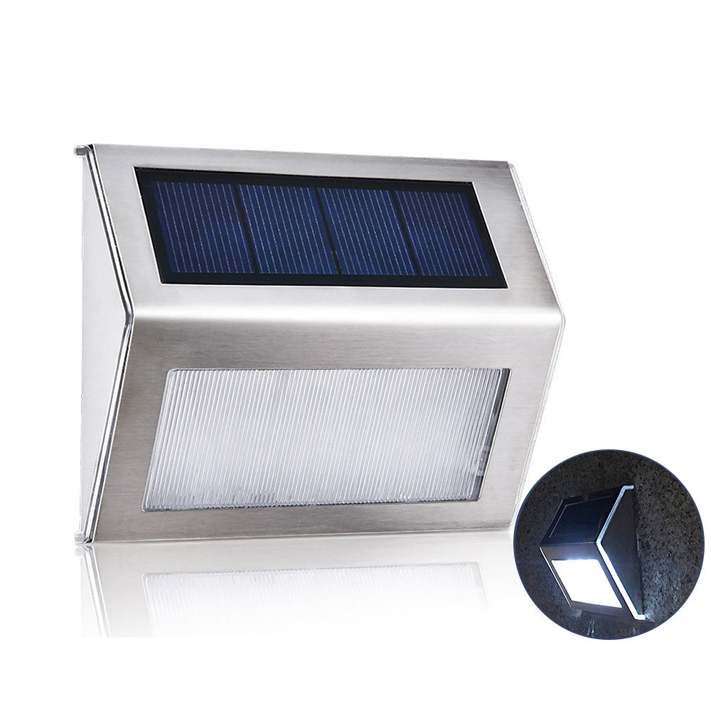 Novo 3l-ed aço inoxidável sola - Solar Path Light avaliação e preço