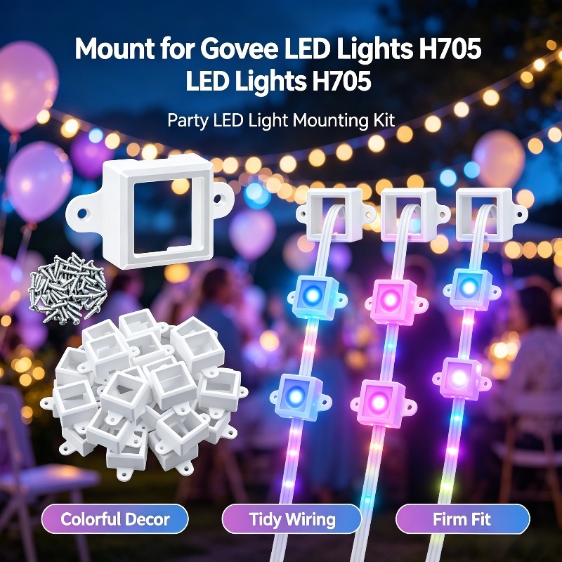 36 peças de clipes de luz exte - Outdoor Lighting Govee avaliação e preço