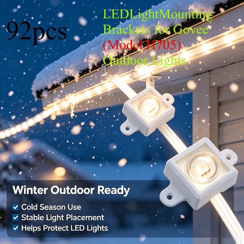 36 peças de clipes de luz exte - Outdoor Lighting Govee avaliação e preço