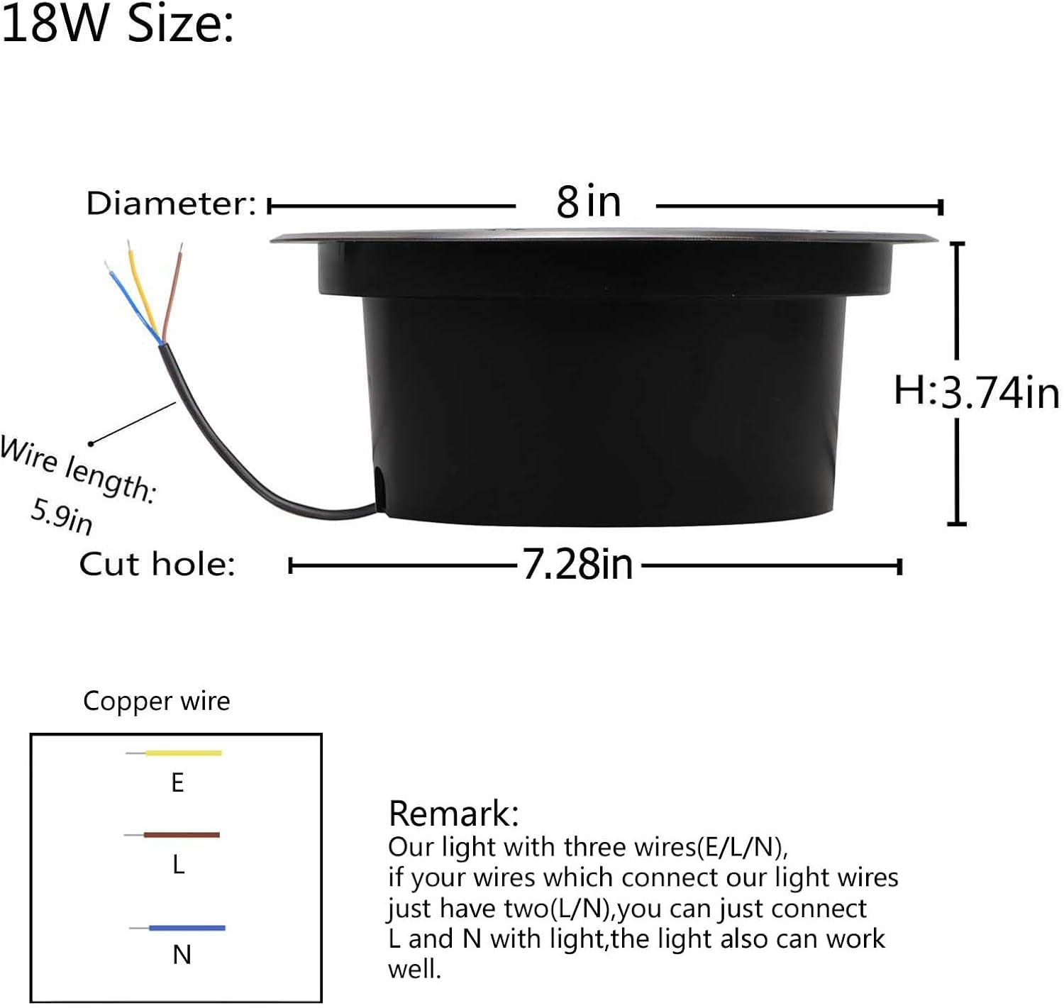 Luzes de Solo Externas de 18W, - Outdoor Lighting Voltage avaliação e preço