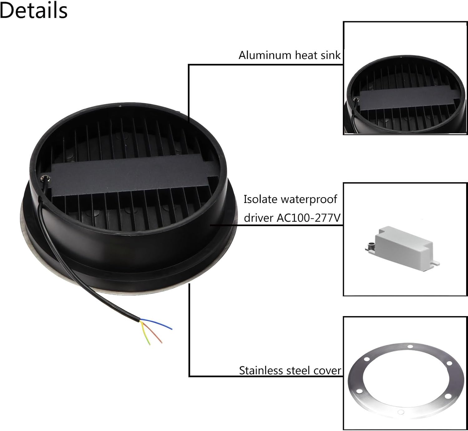 Luzes de Solo Externas de 18W, - Outdoor Lighting Voltage avaliação e preço