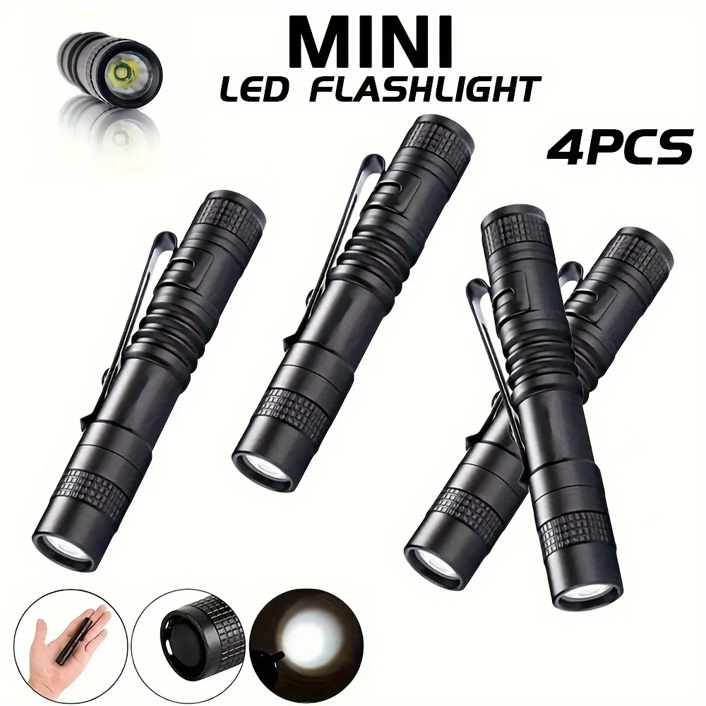 1-4 pçs mini portátil led cane - Outdoor Lighting Lumen avaliação e preço