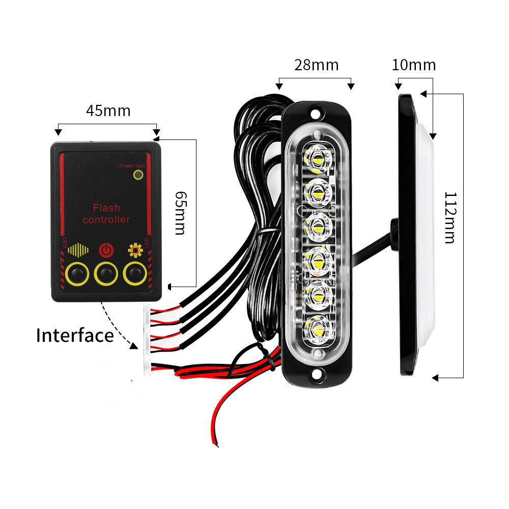 Luzes de Advertência de Emergê - Outdoor Lighting Yellow avaliação e preço