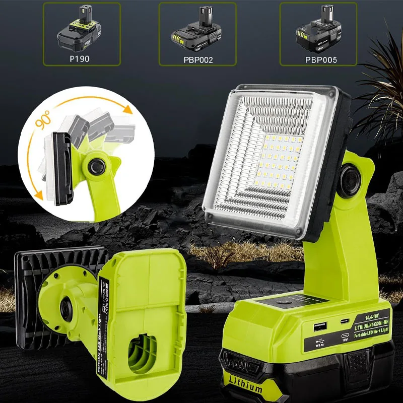 Para ryobi 18v bateria li-ion  - Outdoor Lighting Bollards avaliação e preço