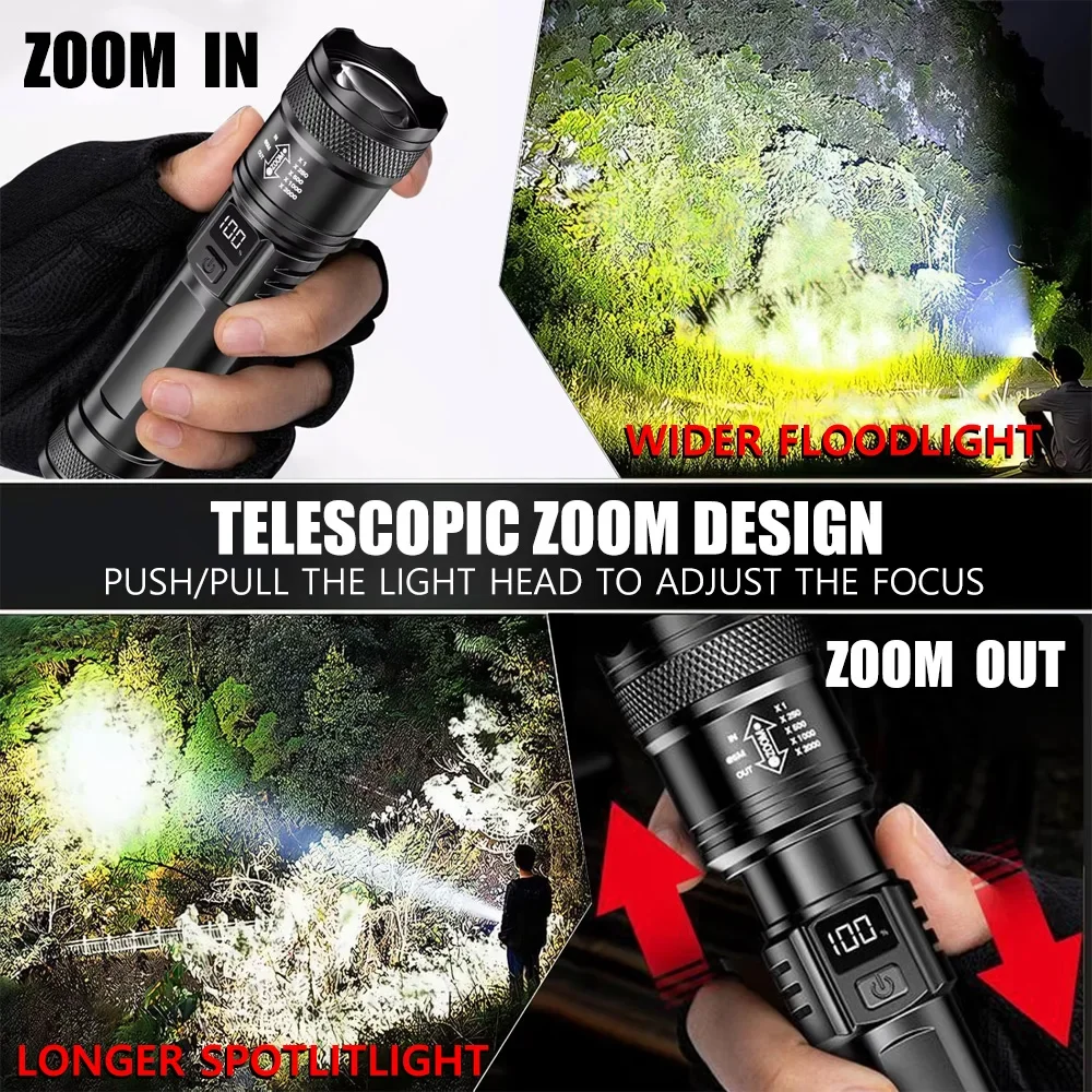 Lanterna LED Recarregável com  - Outdoor Lighting Lumen avaliação e preço