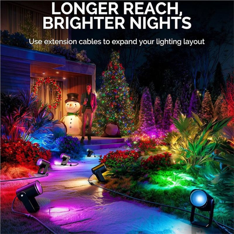 【QUENTE!】 Cabo de extensão à p - Outdoor Lighting Govee avaliação e preço