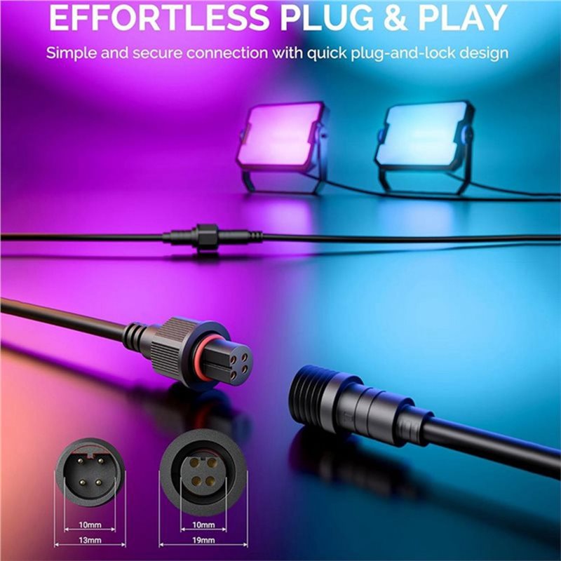 【QUENTE!】 Cabo de extensão à p - Outdoor Lighting Govee avaliação e preço