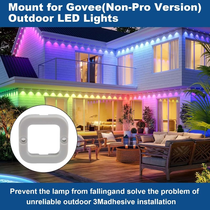 28/45/68 peças de clipes de lu - Outdoor Lighting Govee avaliação e preço
