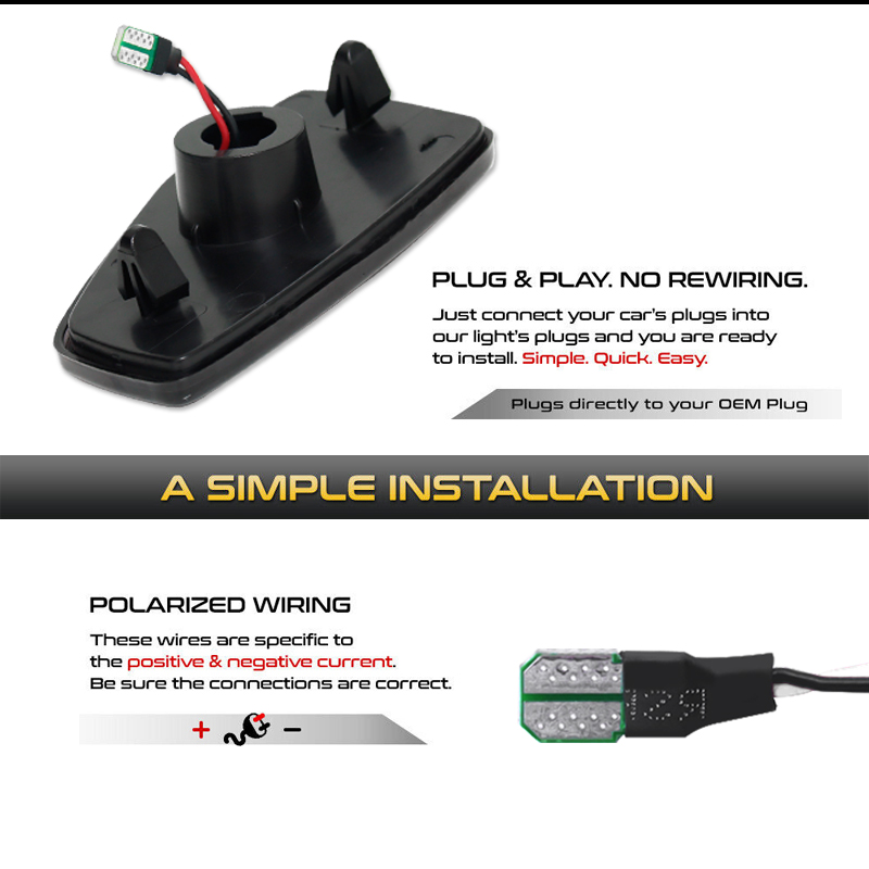 Luzes de Marcador Lateral LED  - Outdoor Lighting Yellow avaliação e preço