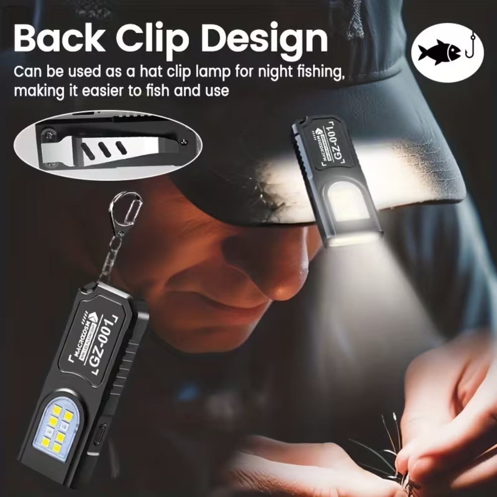 Mini cob led chaveiro lanterna - Outdoor Lighting Lumen avaliação e preço