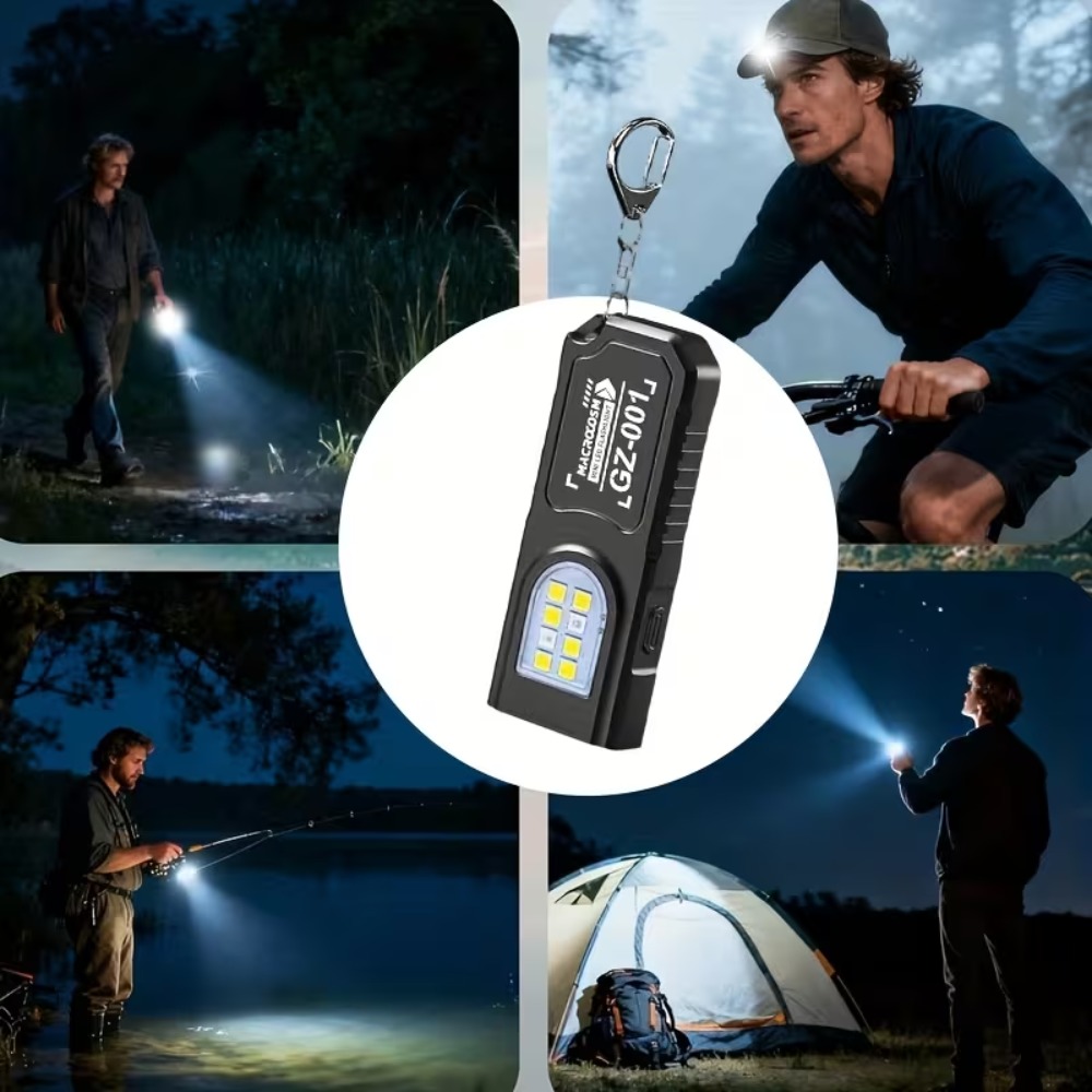 Mini cob led chaveiro lanterna - Outdoor Lighting Lumen avaliação e preço